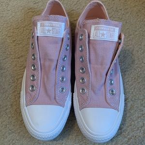 Converse laceless sneakers